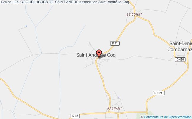 plan association Les Coqueluches De Saint AndrÉ Saint-André-le-Coq