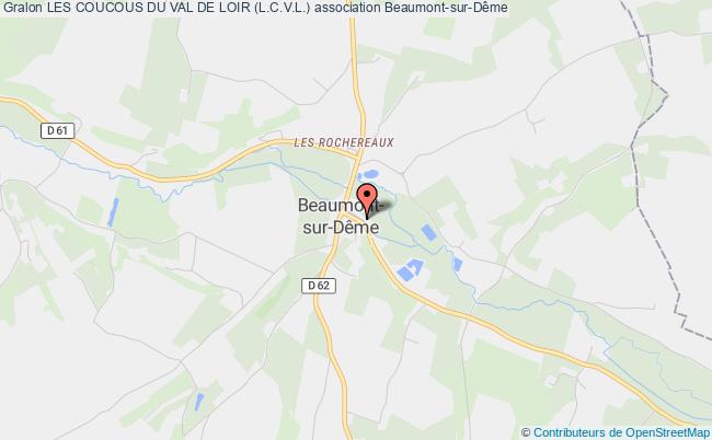 plan association Les Coucous Du Val De Loir (l.c.v.l.) Beaumont-sur-Dême