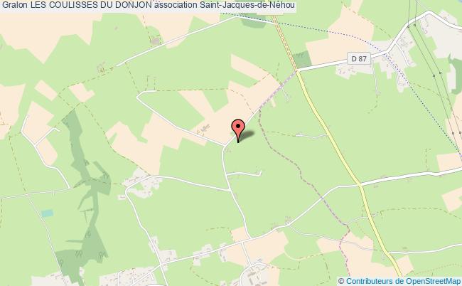 plan association Les Coulisses Du Donjon Saint-Jacques-de-Néhou