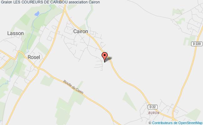 plan association Les Coureurs De Caribou Cairon