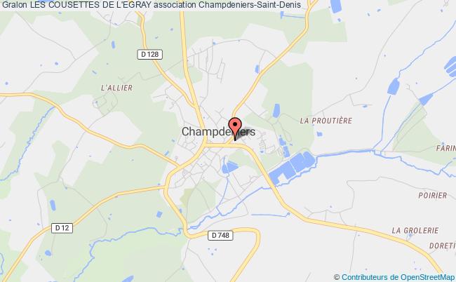 plan association Les Cousettes De L'egray Champdeniers