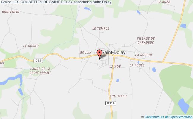 plan association Les Cousettes De Saint-dolay Saint-Dolay