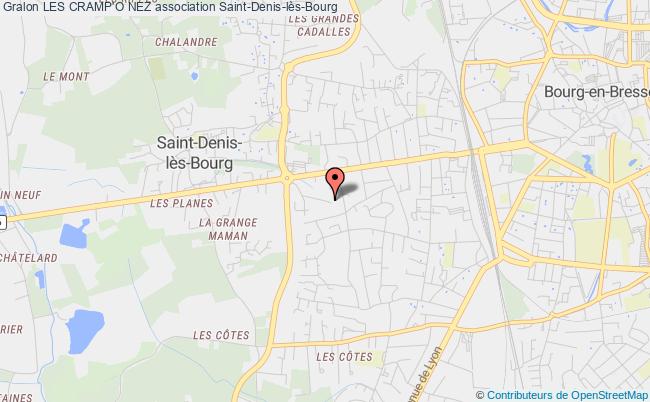 plan association Les Cramp'o Nez Saint-Denis-lès-Bourg
