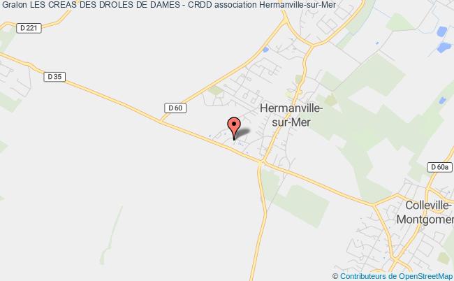 plan association Les Creas Des Droles De Dames - Crdd Hermanville-sur-Mer