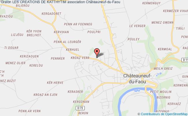 plan association Les Creations De Katthytim Châteauneuf-du-Faou