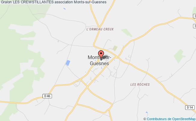 plan association Les Crewstillantes Monts-sur-Guesnes