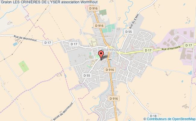 plan association Les Crinieres De L'yser Wormhout