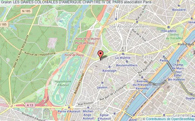plan association Les Dames Coloniales D'amerique Chapitre Iv De Paris Paris