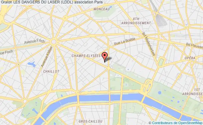 plan association Les Dangers Du Laser (lddl) Paris