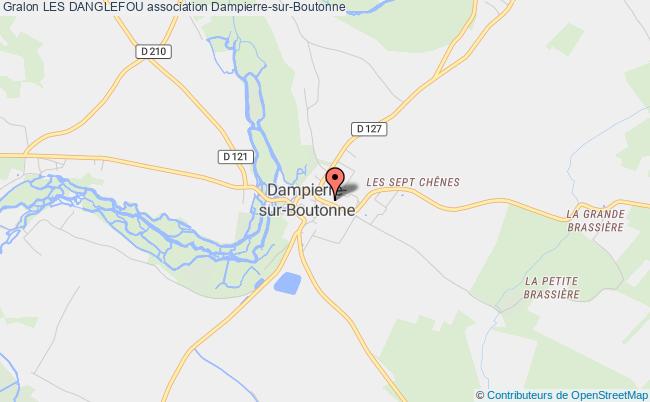 plan association Les Danglefou Dampierre-sur-Boutonne