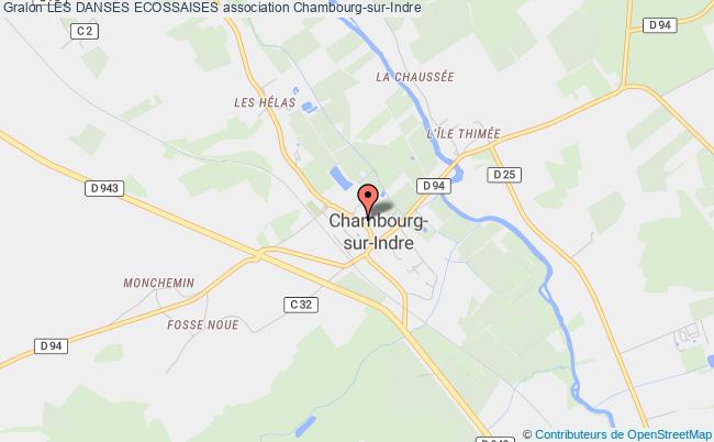 plan association Les Danses Ecossaises Chambourg-sur-Indre