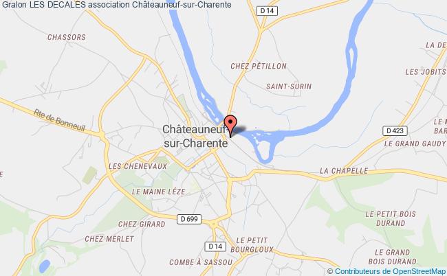 plan association Les Decales Châteauneuf-sur-Charente