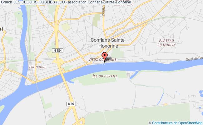 plan association Les DÉcors OubliÉs (ldo) Conflans-Sainte-Honorine