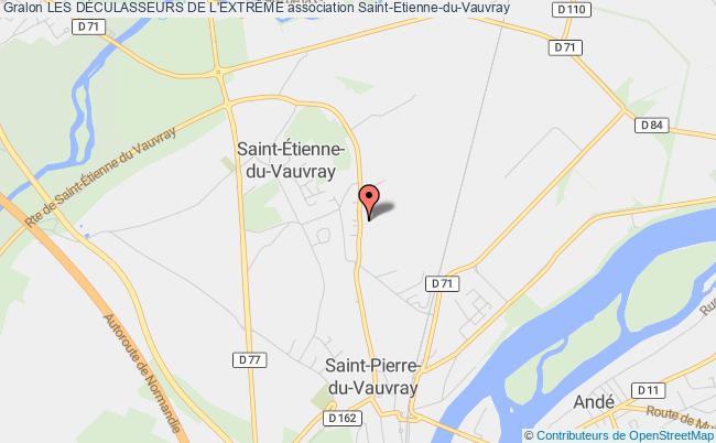plan association Les DÉculasseurs De L'extrÊme Saint-Étienne-du-Vauvray