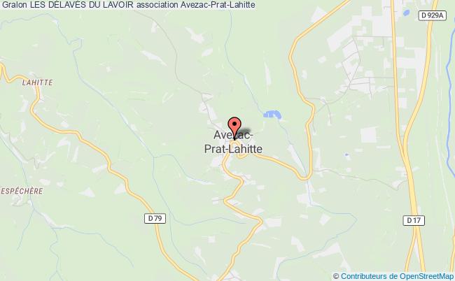 plan association Les DÉlavÉs Du Lavoir Avezac-Prat-Lahitte