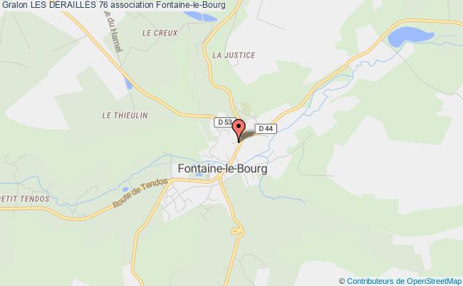 plan association Les DÉraillÉs 76 Fontaine-le-Bourg