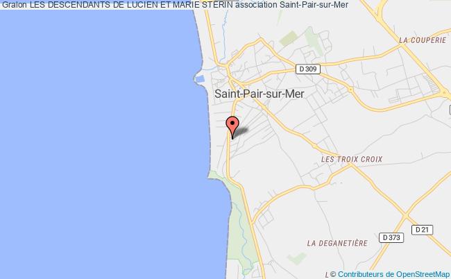 plan association Les Descendants De Lucien Et Marie Sterin Saint-Pair-sur-Mer