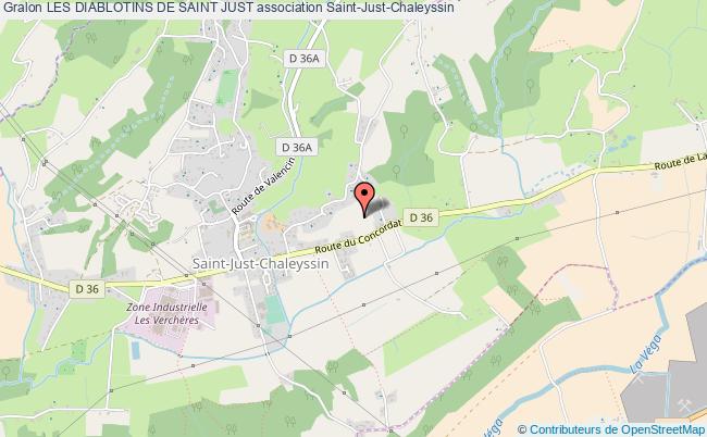 plan association Les Diablotins De Saint Just Saint-Just-Chaleyssin