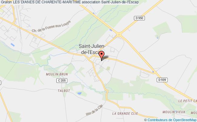 plan association Les Dianes De Charente-maritime Saint-Julien-de-l'Escap