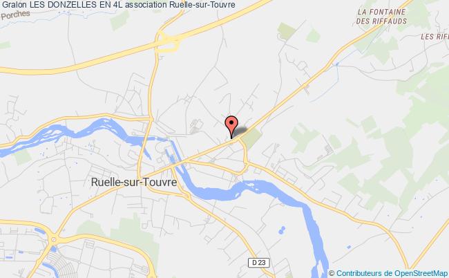 plan association Les Donzelles En 4l Ruelle-sur-Touvre