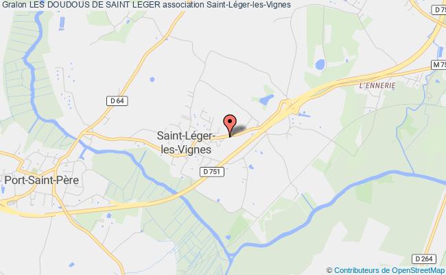 plan association Les Doudous De Saint Leger Saint-Léger-les-Vignes
