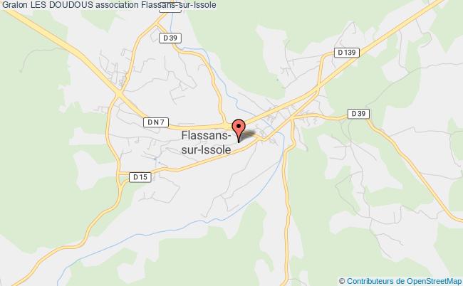 plan association Les Doudous Flassans-sur-Issole