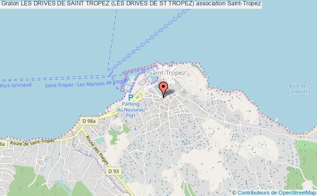 plan association Les Drives De Saint Tropez (les Drives De St Tropez) Saint-Tropez