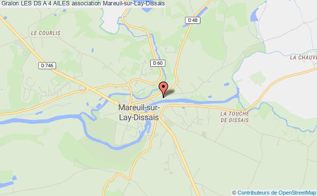 plan association Les Ds A 4 Ailes Mareuil-sur-Lay-Dissais