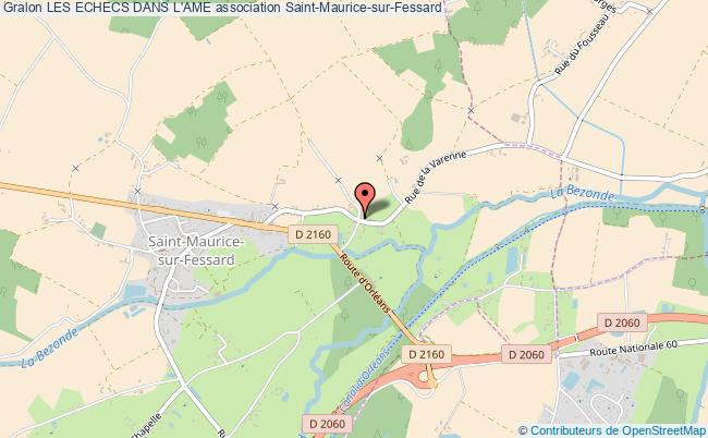 plan association Les Echecs Dans L'ame Saint-Maurice-sur-Fessard