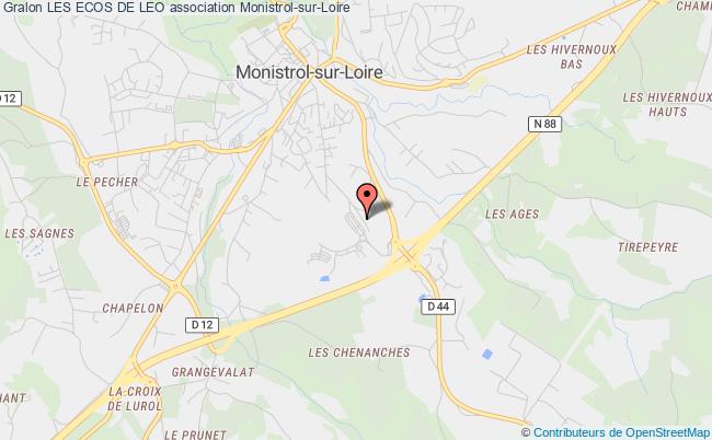plan association Les Ecos De Leo Monistrol-sur-Loire