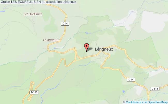 plan association Les Ecureuils En 4l Lérigneux