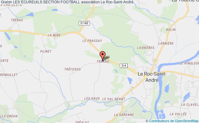 plan association Les Ecureuils Section Football Le    Roc-Saint-André