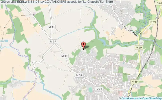 plan association Les Edelweiss De La Coutanciere La    Chapelle-sur-Erdre