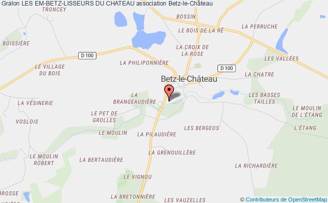 plan association Les Em-betz-lisseurs Du Chateau Betz-le-Château