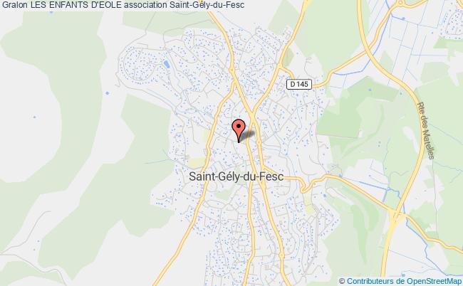 plan association Les Enfants D'eole Saint-Gély-du-Fesc