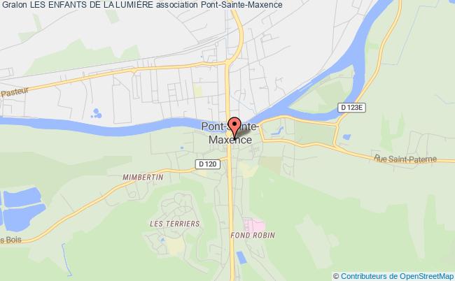 plan association Les Enfants De La LumiÈre Pont-Sainte-Maxence