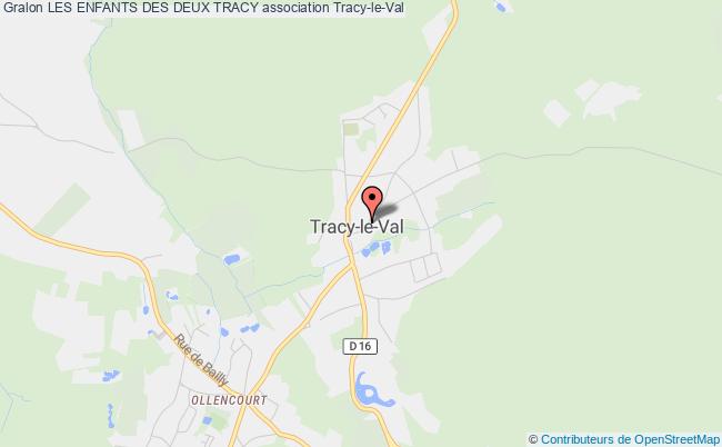 plan association Les Enfants Des Deux Tracy Tracy-le-Val