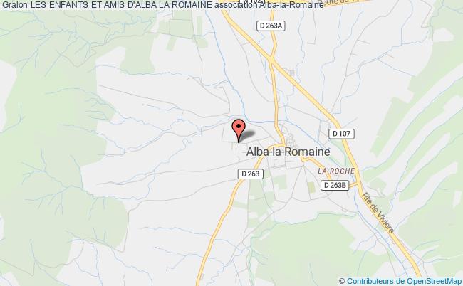 LES ENFANTS ET AMIS D'ALBA LA ROMAINE