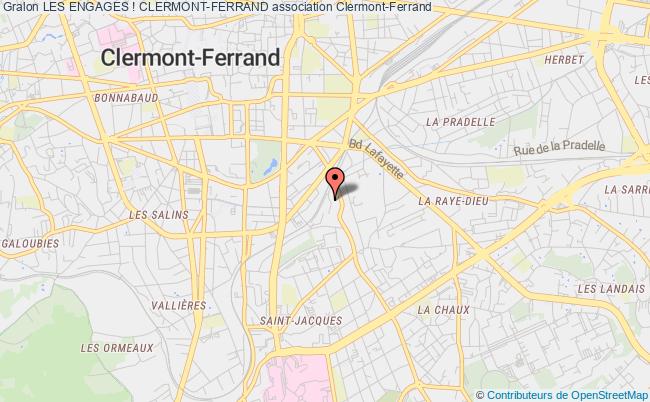 plan association Les Engages ! Clermont-ferrand Clermont-Ferrand