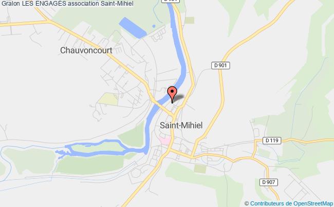 plan association Les EngagÉs Saint-Mihiel