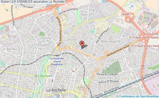 plan association Les Ensables La    Rochelle