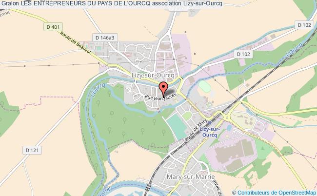 plan association Les Entrepreneurs Du Pays De L'ourcq Lizy-sur-Ourcq