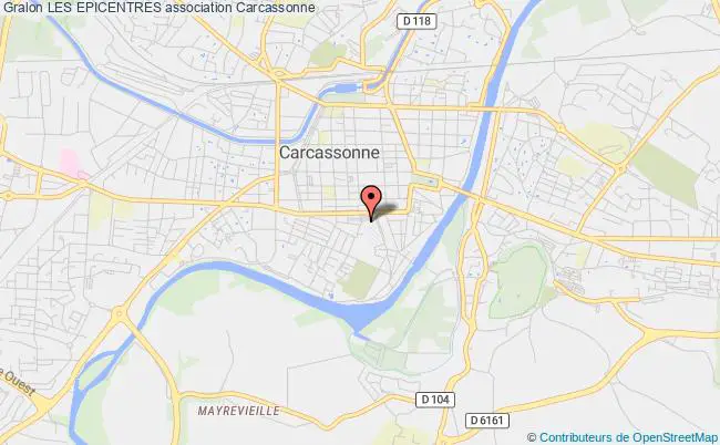 plan association Les Epicentres Carcassonne