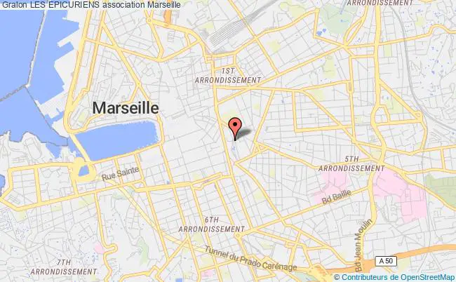 plan association Les Epicuriens Marseille