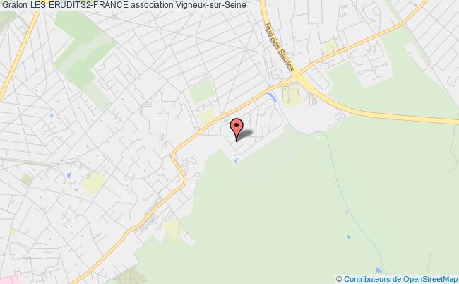 plan association Les Erudits2-france Vigneux-sur-Seine