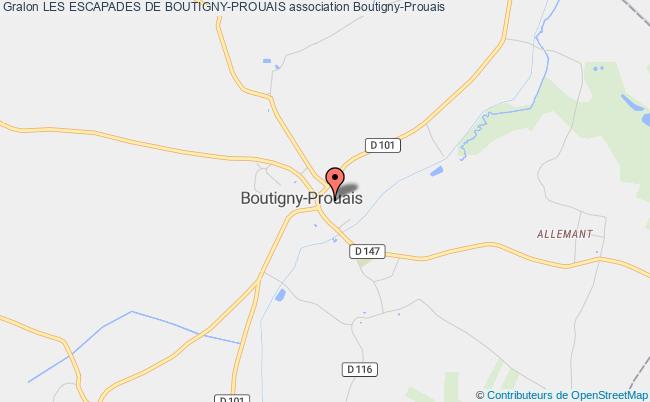 plan association Les Escapades De Boutigny-prouais Boutigny-Prouais