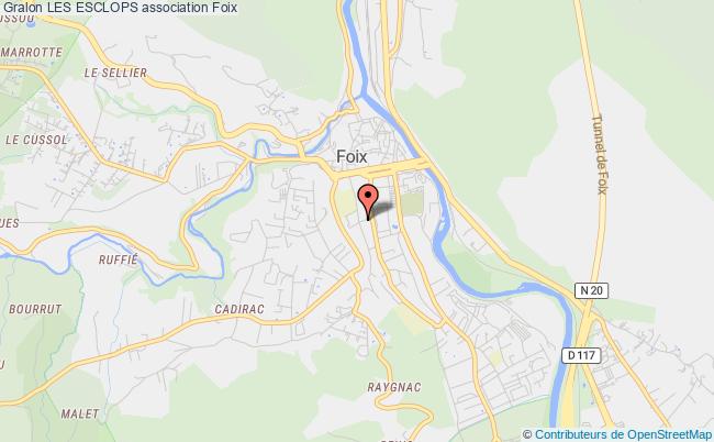 plan association Les Esclops Foix