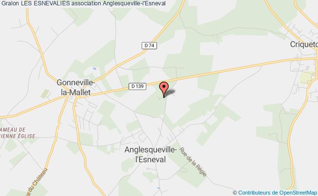 plan association Les Esnevalies Anglesqueville-l'Esneval