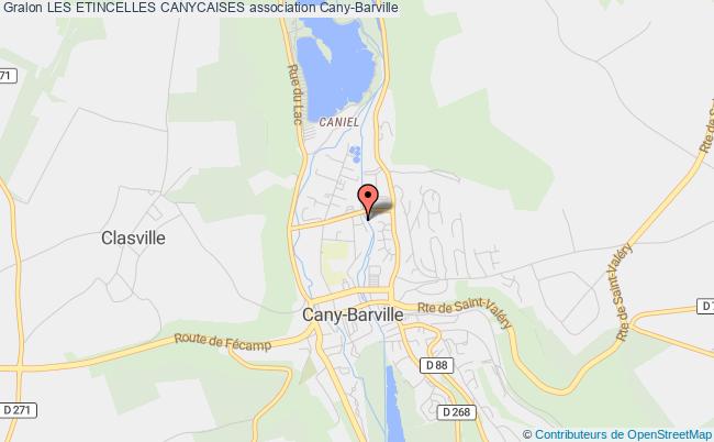plan association Les Etincelles Canycaises Cany-Barville