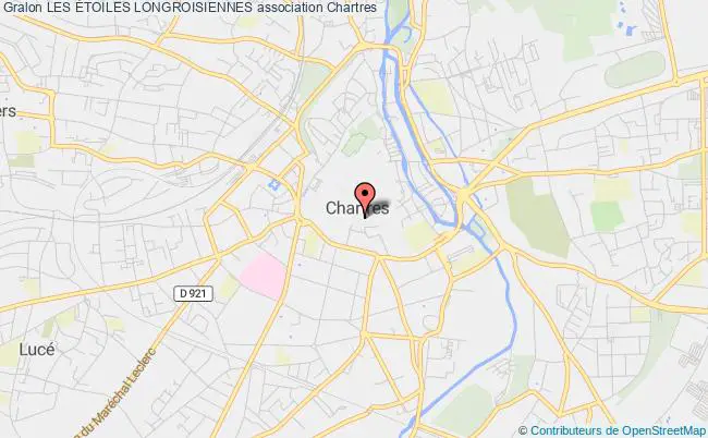 plan association Les Étoiles Longroisiennes Chartres